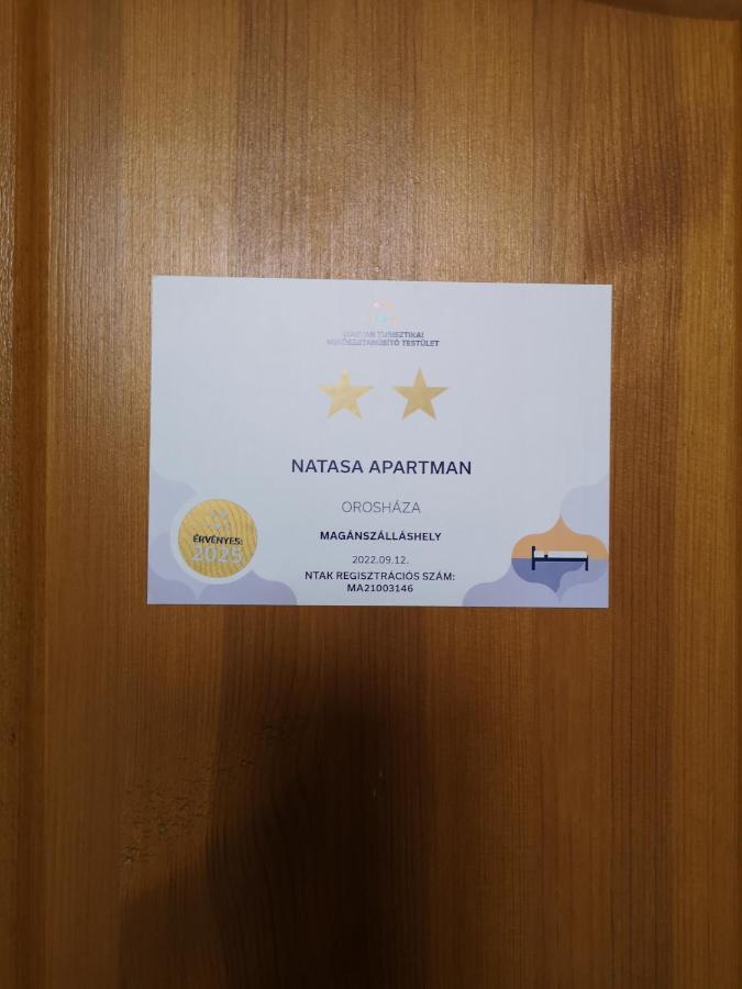 Natasa Apartman Orosháza المظهر الخارجي الصورة